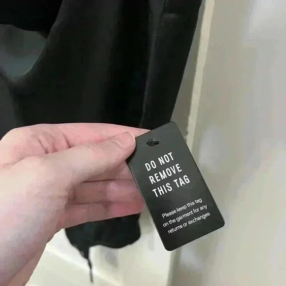 NWT Express silky flowy bodysuit in black size extra small - Picture 2 of 7